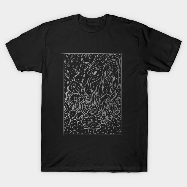 Brain Cell Garden T-Shirt by BrokenGrin